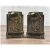 Image 1 : Pompeian Bronze Meditation Bookends