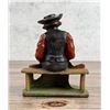 Image 2 : Wilton Cast Iron Amish Man on Bench Doorstop