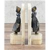 Image 2 : Art Deco JB Hirsch The Curtsy Bookends