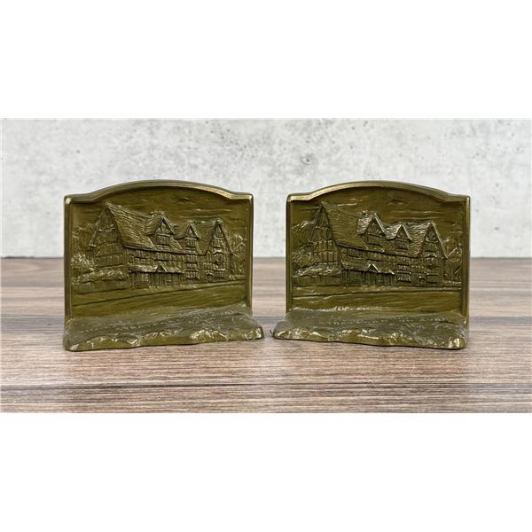 Ronson LV Aronson Shakespeare's House Bookends