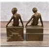 Image 4 : Art Deco Frankart Style Nude Bookends