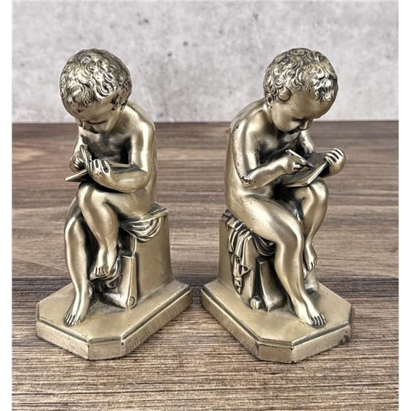 Jennings Brothers Learning to Write Bookends