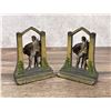 Image 1 : Cast Iron Sir Galahad Bookends