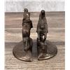 Image 2 : Hubley Cast Iron Whipper-In Steeplechase Bookends