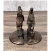 Image 3 : Hubley Cast Iron Whipper-In Steeplechase Bookends