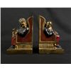 Image 1 : Armor Bronze Armchair Man & Woman Bookends