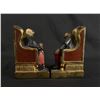 Image 3 : Armor Bronze Armchair Man & Woman Bookends