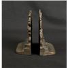 Image 2 : Village Scene Bronze Bookends