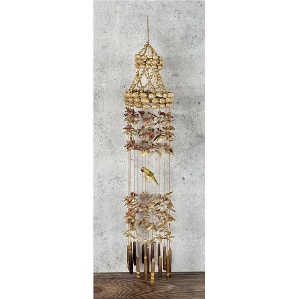 Mid Century Seashell Wind Chime