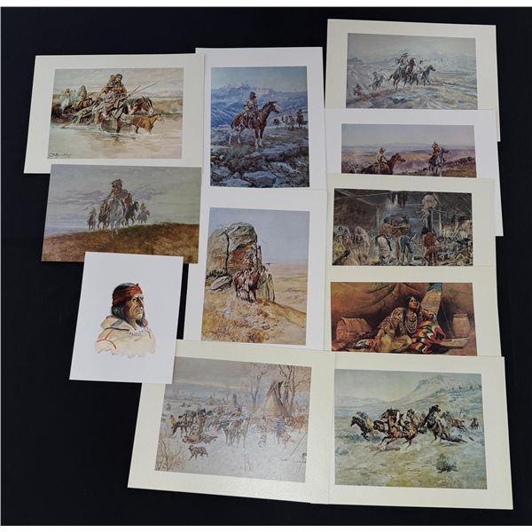Collection Of Charles CM Russell Prints
