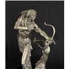 Image 5 : Franklin Mint Jim Pointer Pewter Sioux Hunter