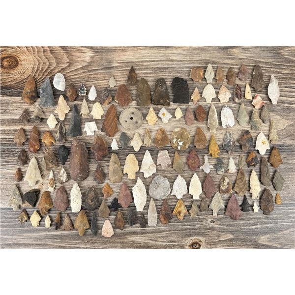 Ancient Native American Indian Arrowheads Points