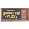 Image 1 : Round Trip Cut Plug Tobacco Sign