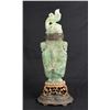 Image 4 : Antique Chinese Green Fluorite Urn