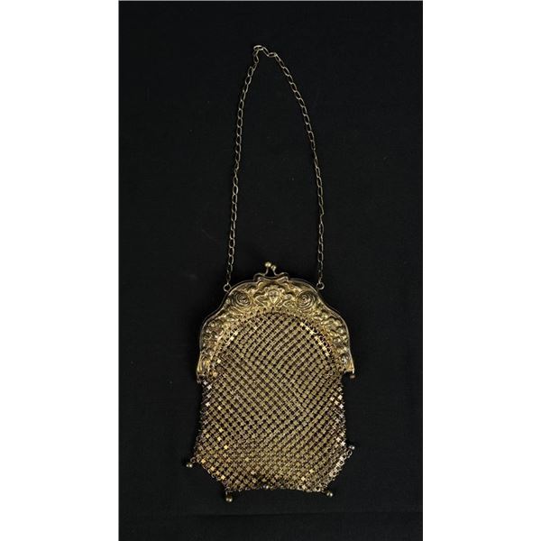 Antique Flapper Mesh Purse