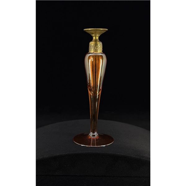 Devilbiss Steuben Aurene Dauber Perfume Bottle