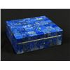 Image 3 : Lapis Lazuli Inlay Stone Jewelry Trinket Box