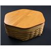 Image 6 : Longaberger Hexagon Basket and Liners