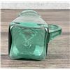 Image 5 : Blenko Art Glass Sea Green Square Pitcher