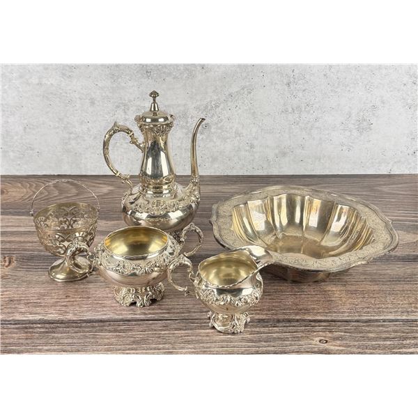 Group of Sterling Silver Dishware