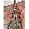 Image 7 : Pair of Sterling Silver Weighted Handle Tongs