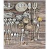 Image 4 : Large Group of Sterling Silverware and Dishes