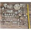 Image 8 : Large Group of Sterling Silverware and Dishes