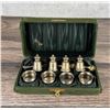 Image 1 : Hyman Edwardian Sterling Silver Condiment Set