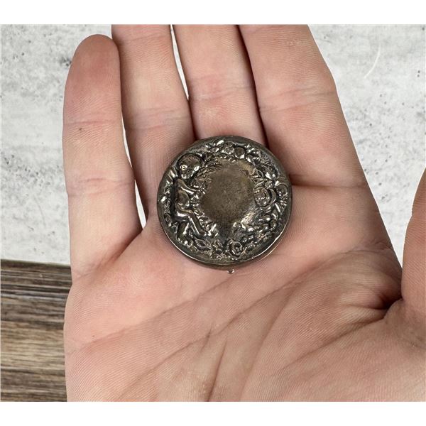 Victorian Sterling Silver Compact