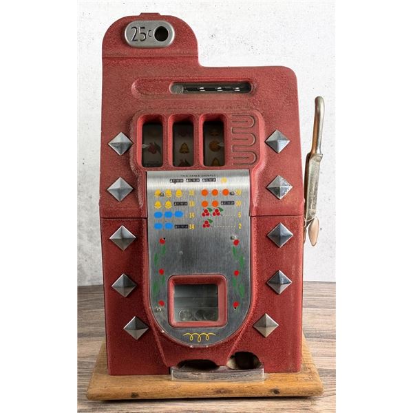 Mills Diamond Front 25c Quarter Slot Machine
