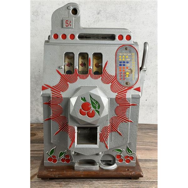 Mills Bursting Cherry 5c Slot Machine