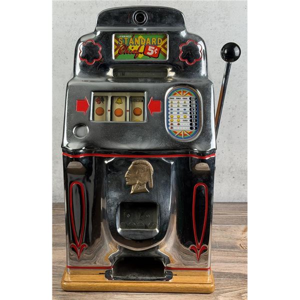 Jennings Standard Chief 5c Slot Machine