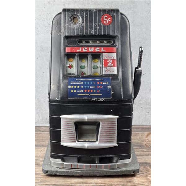 Mills Deuce Wild High Top 5c Slot Machine