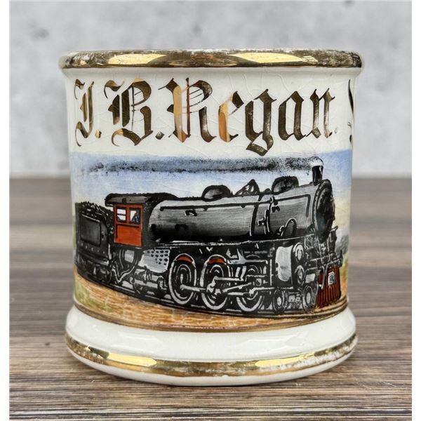 Railroad Train Engineer Occupational Shaving Mug