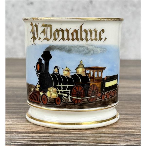 Railroad Train Engineer Occupational Shaving Mug