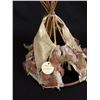 Image 3 : Sioux Native American Indian Quilled Model Tipi