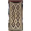 Image 1 : Navajo Indian Two Grey Hills Rug Blanket