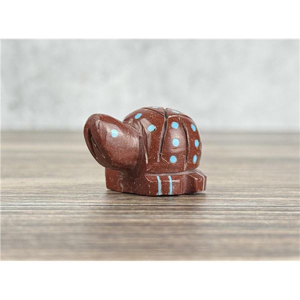 Amanda Situza Zuni Carved Turtle Fetish