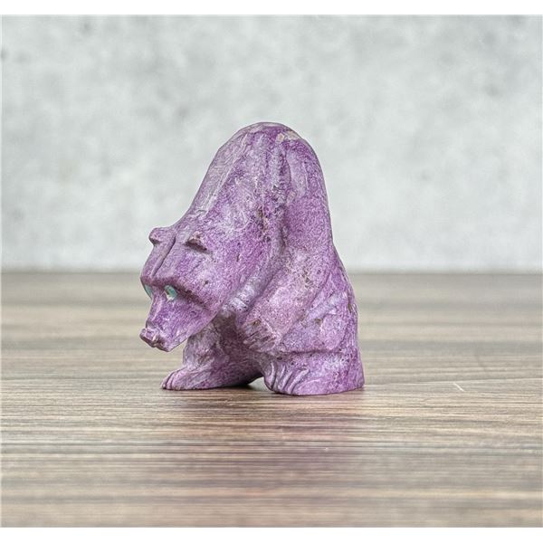 Albert Eustace Zuni Carved Bear Fetish