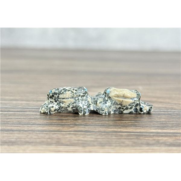 Fabian Tsethlikai Zuni Carved Frog Fetish