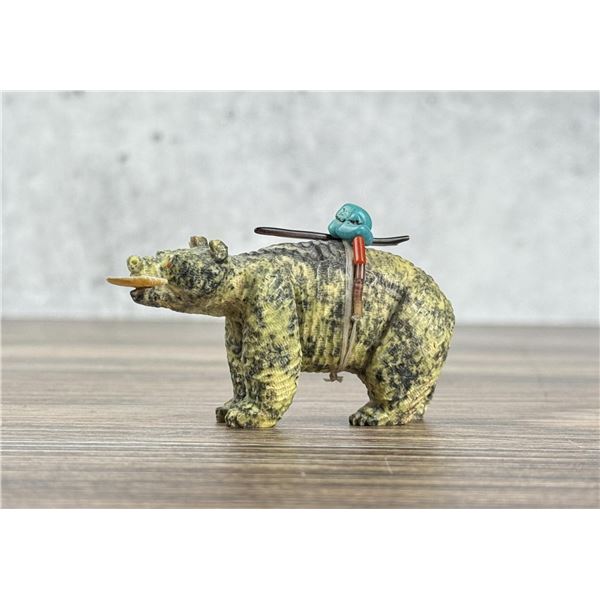 Tony Mackel Zuni Carved Bear Fetish