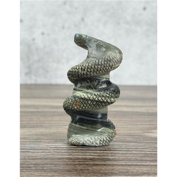 Fernando Pablito Zuni Carved Snake Fetish