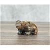 Image 1 : Alexander Chavez Zuni Onyx Carved Bear Fetish
