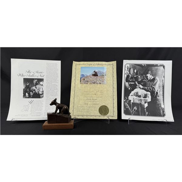 John Louis Clarke Glacier Park Montana Bronze