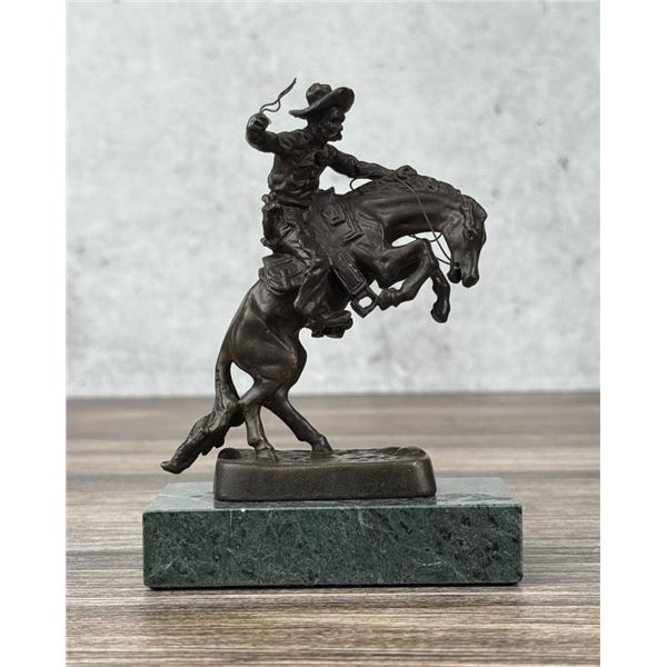 Frederic Remington The Bronco Buster Bronze