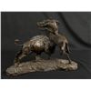 Image 2 : Charles M Russell Buffalo Hunt Bronze