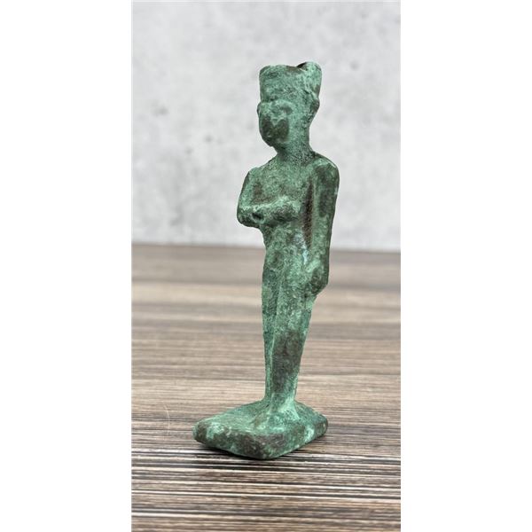 Ancient Egyptian Bronze of the Goddess Neith