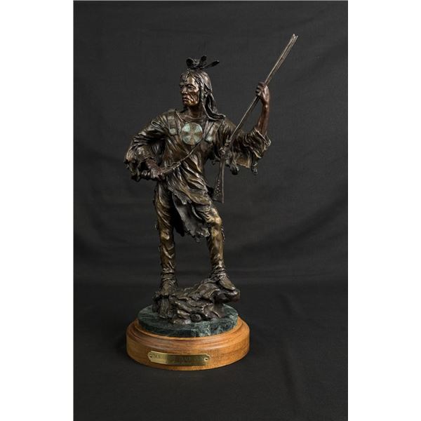 Mari Bolen Northwest Trade Gun Bronze Montana