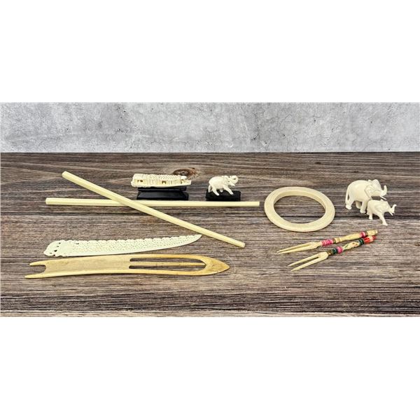 Collection of Carved Items Montana Residents Only