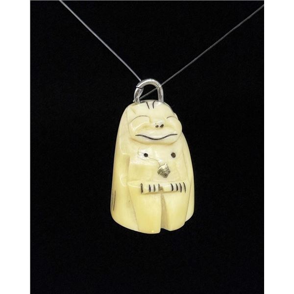 Alaskan Inuit Eskimo Ivory Billiken Carving